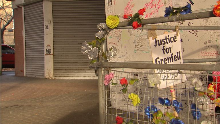 Grenfell tower fire - screengrab taken from Paste BN package