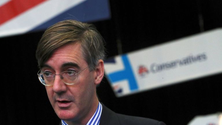 Jacob Rees-Mogg has criticised the implementation period plans