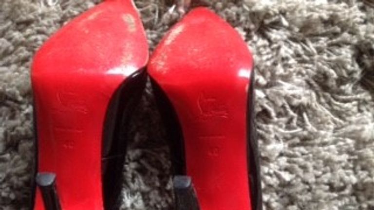 Lisa Howells put her Louboutin shoes on eBay to help support a homeless woman.