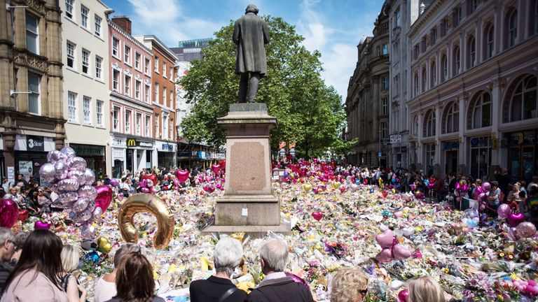 Tributes to Manchester Arena bomb victims