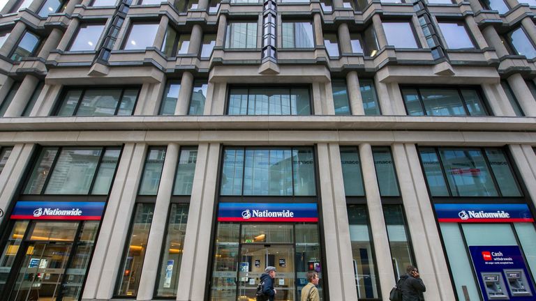 Nationwide is the country&#39;s largest building society. Pic: Nationwide