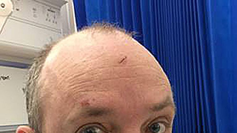 NHS Forth Valley is trying to discover who this patient is   