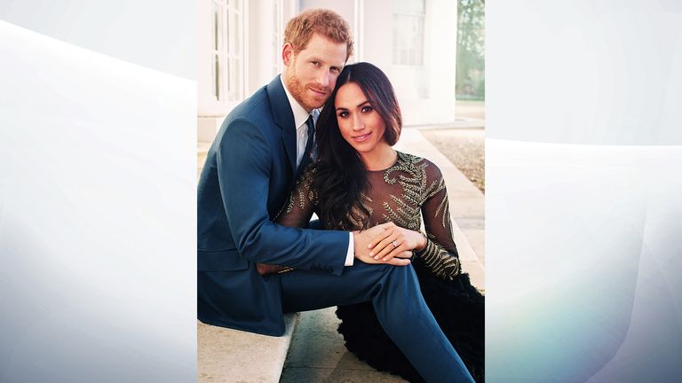 Prince Harry and Meghan Markle. Pic: Alexi Lubomirski