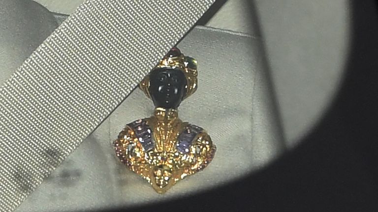Princess Michael of Kent says she is &#39;distressed&#39; the brooch has caused offence