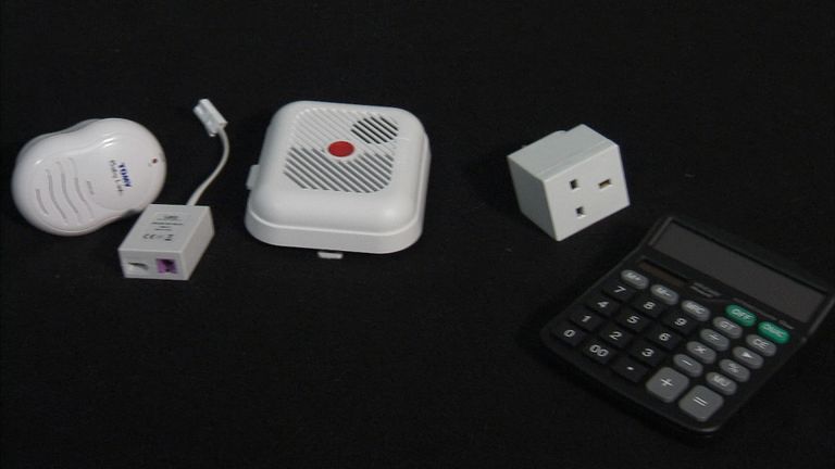 Everyday items like plug adaptors and calculators can be used to hide surveillance devices