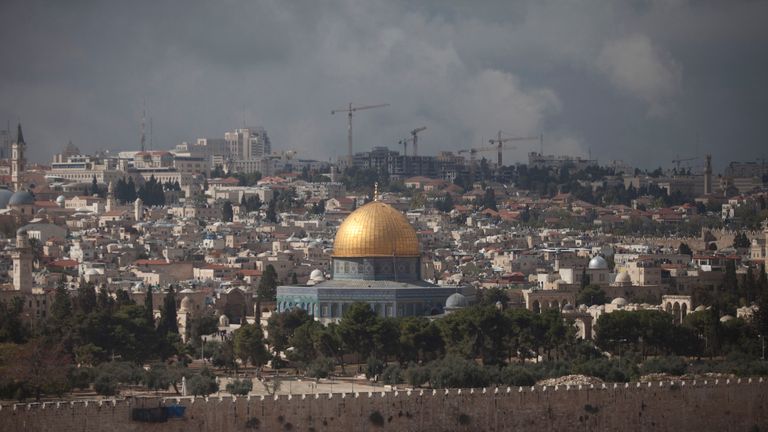 Israeli&#39;s know this area of Jerusalem as Temple Mount while Palestinians know it as Harem esh Sharif.