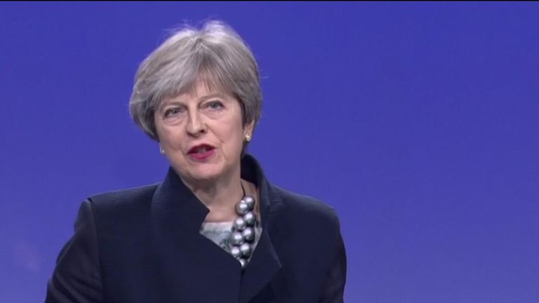Theresa may called the negotiations &#39;positive&#39;