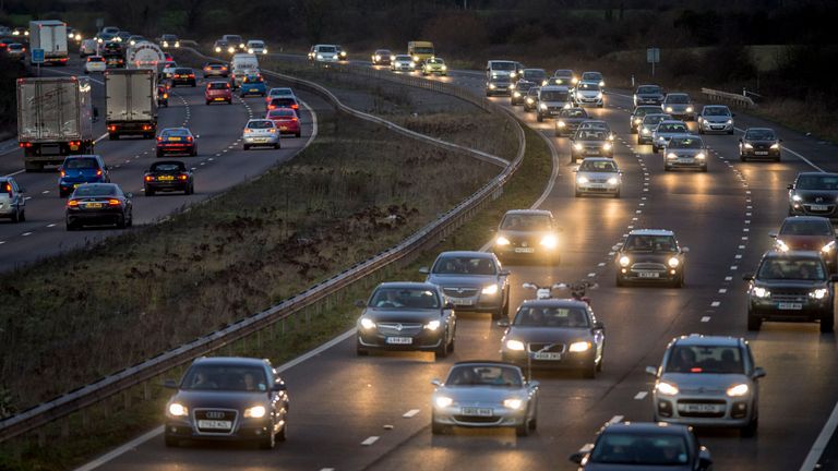 Journeys on motorways will take much longer than usual, Dr Cookson warns