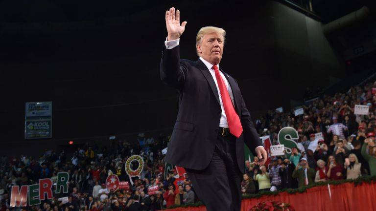 Donald Trump has denied the claims