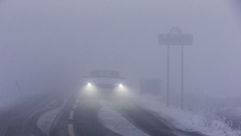 More fog is expected to hit Britain on Tuesday morning
