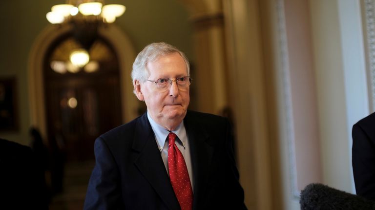 Senate Majority Leader Mitch McConnell