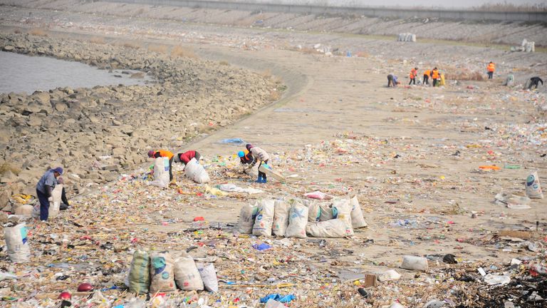 Research suggests more plastic enters the sea from the Yangtze River than from any other