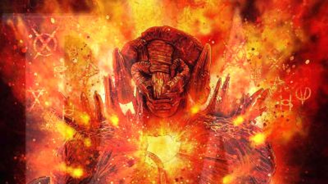 Alton Towers&#39; new Wicker Man rollercoaster will feature a six-storey flaming structure