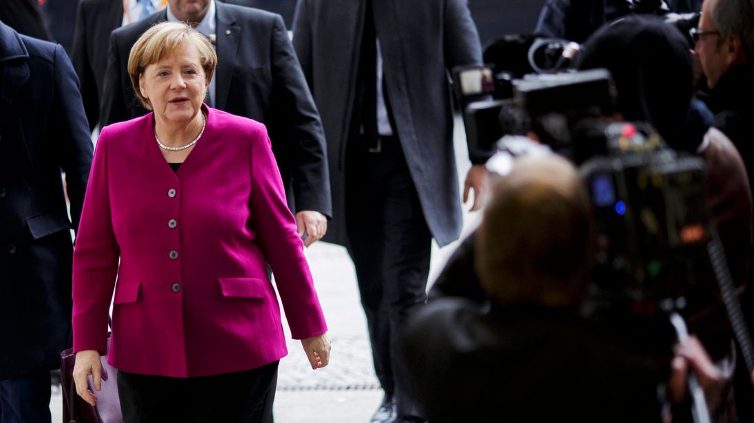 Angela Merkel hopes to secure a fourth term in power