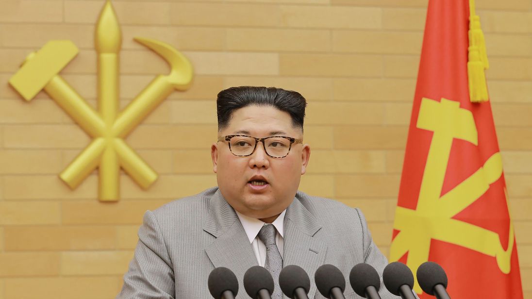 Kim Jong Un vowed North Korea would mass-produce nuclear warheads in his New Year's message