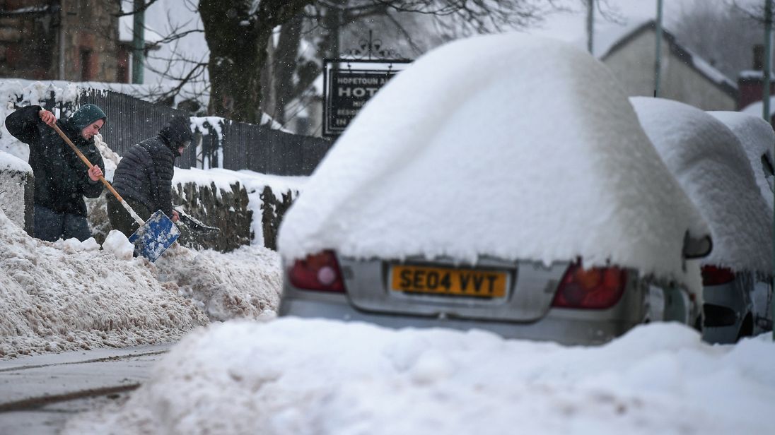 'Danger to life' warning as wind whips UK