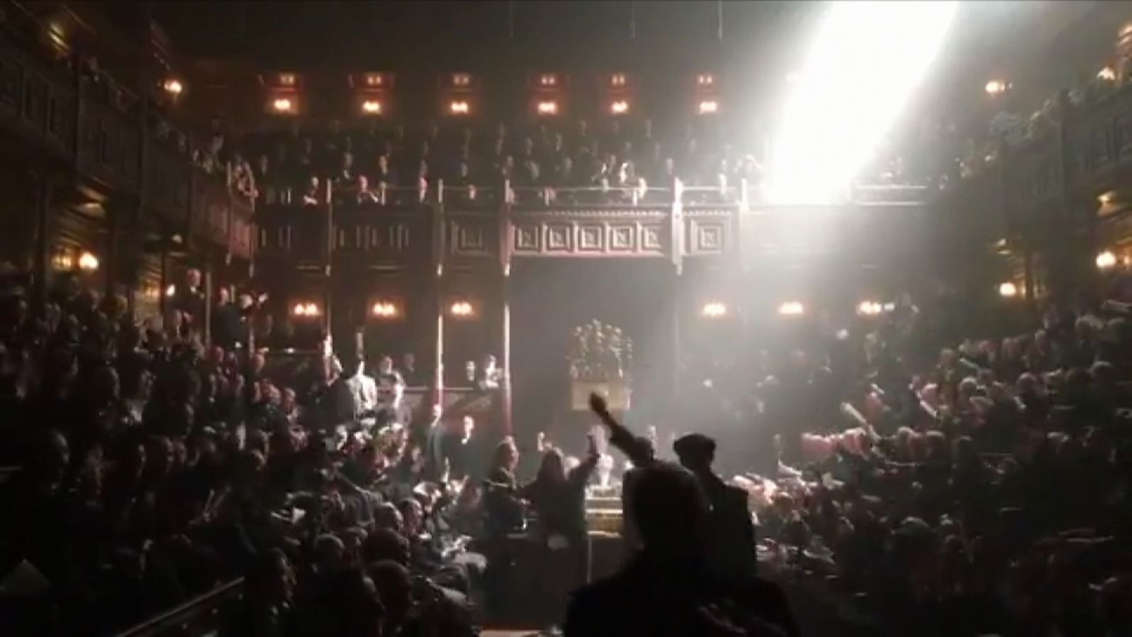 Darkest Hour MPs sing Hey Jude in recreated House of Commons Ents