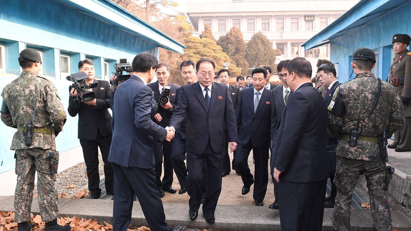 North and South Korea's joint Olympic team to march under one flag ...