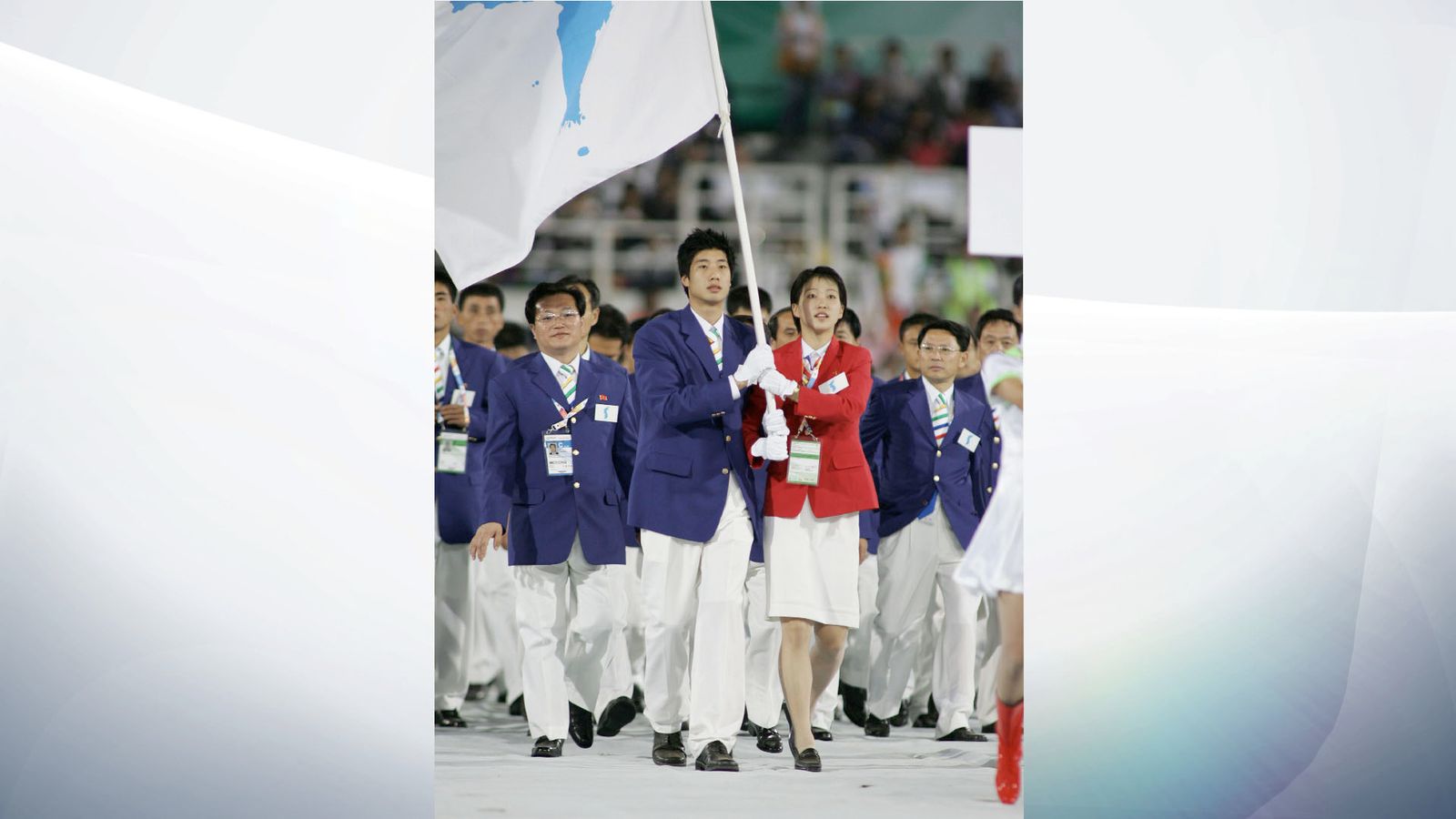 North and South Korea's joint Olympic team to march under one flag ...