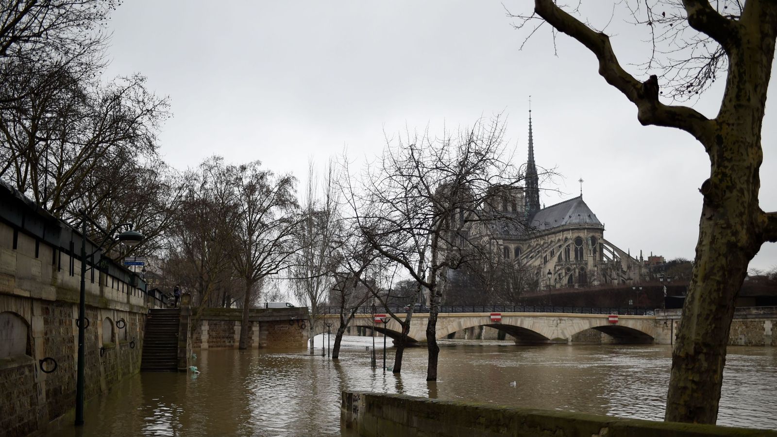 Paris flooded as Seine bursts its banks after days of heavy rain