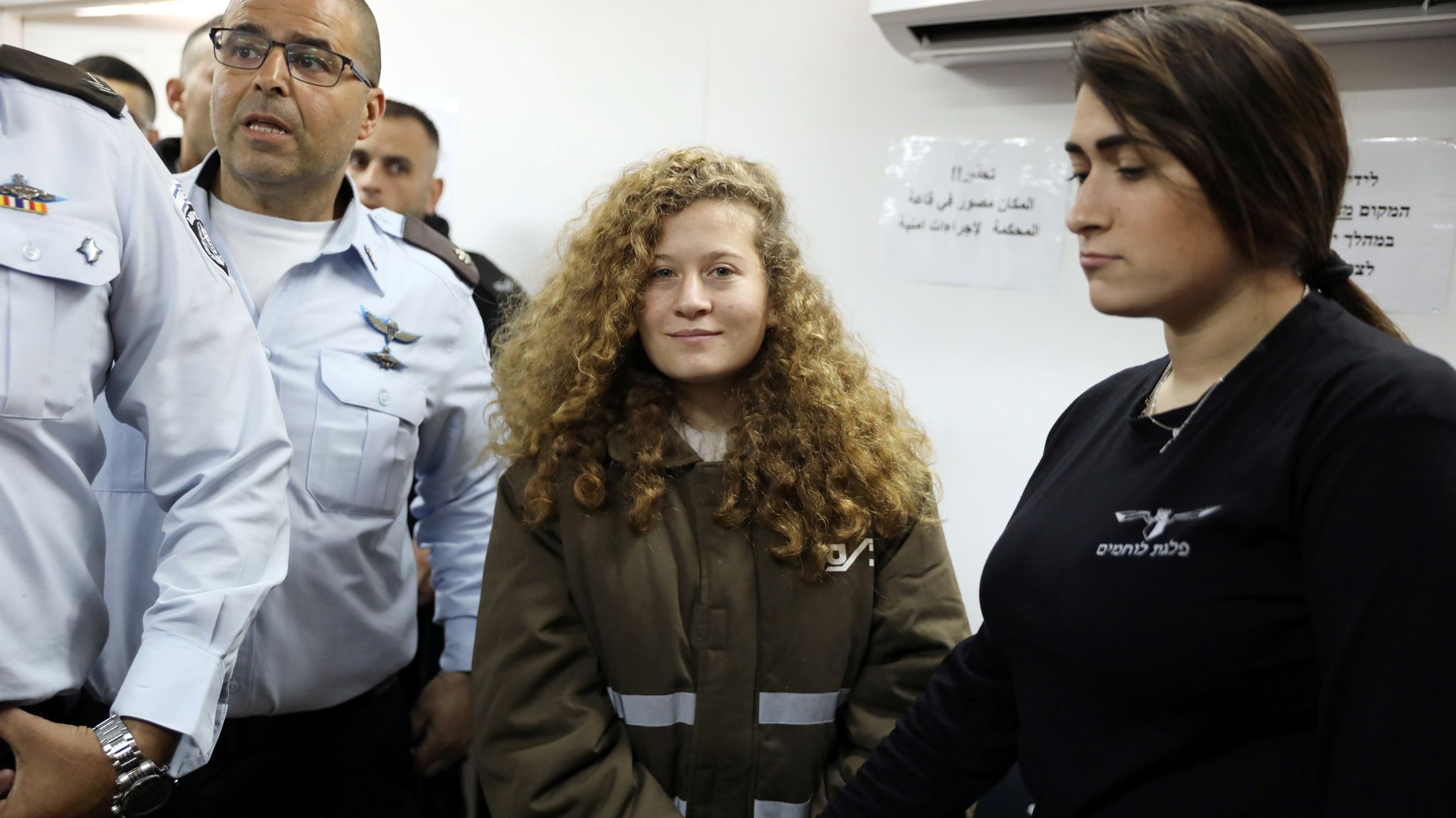Palestinian Slap Video Teen Ahed Tamimi To Remain In Custody Until