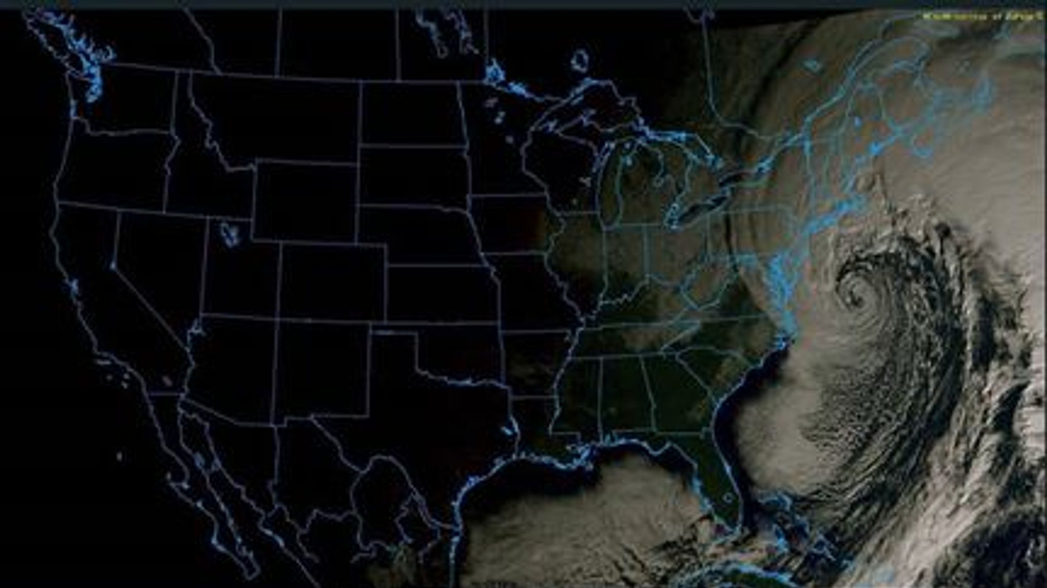 What Is A Bomb Cyclone - And How Do They Happen? | World News | Sky News