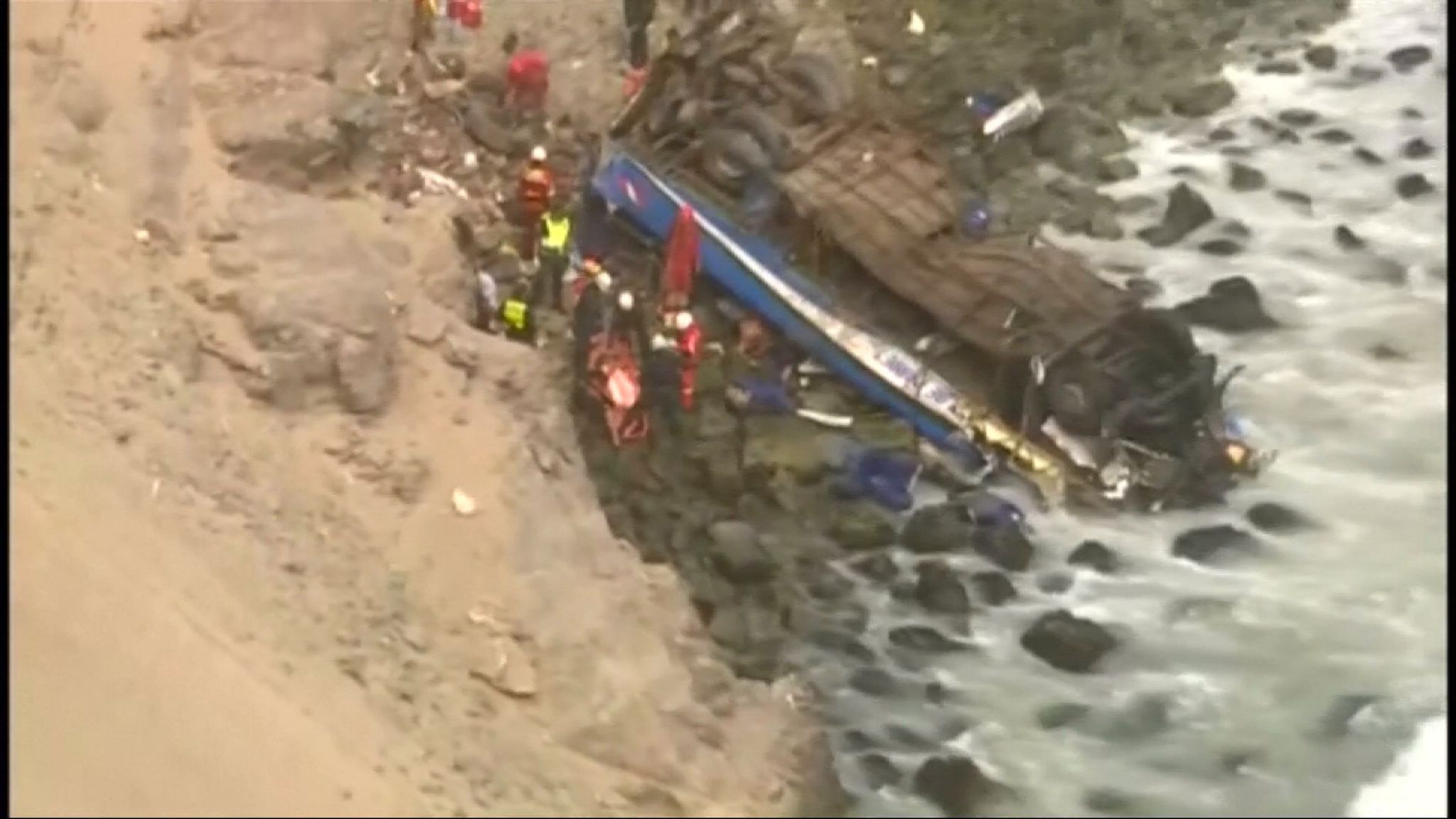 48 killed after bus plunges off 'devil's curve' in Peru World News