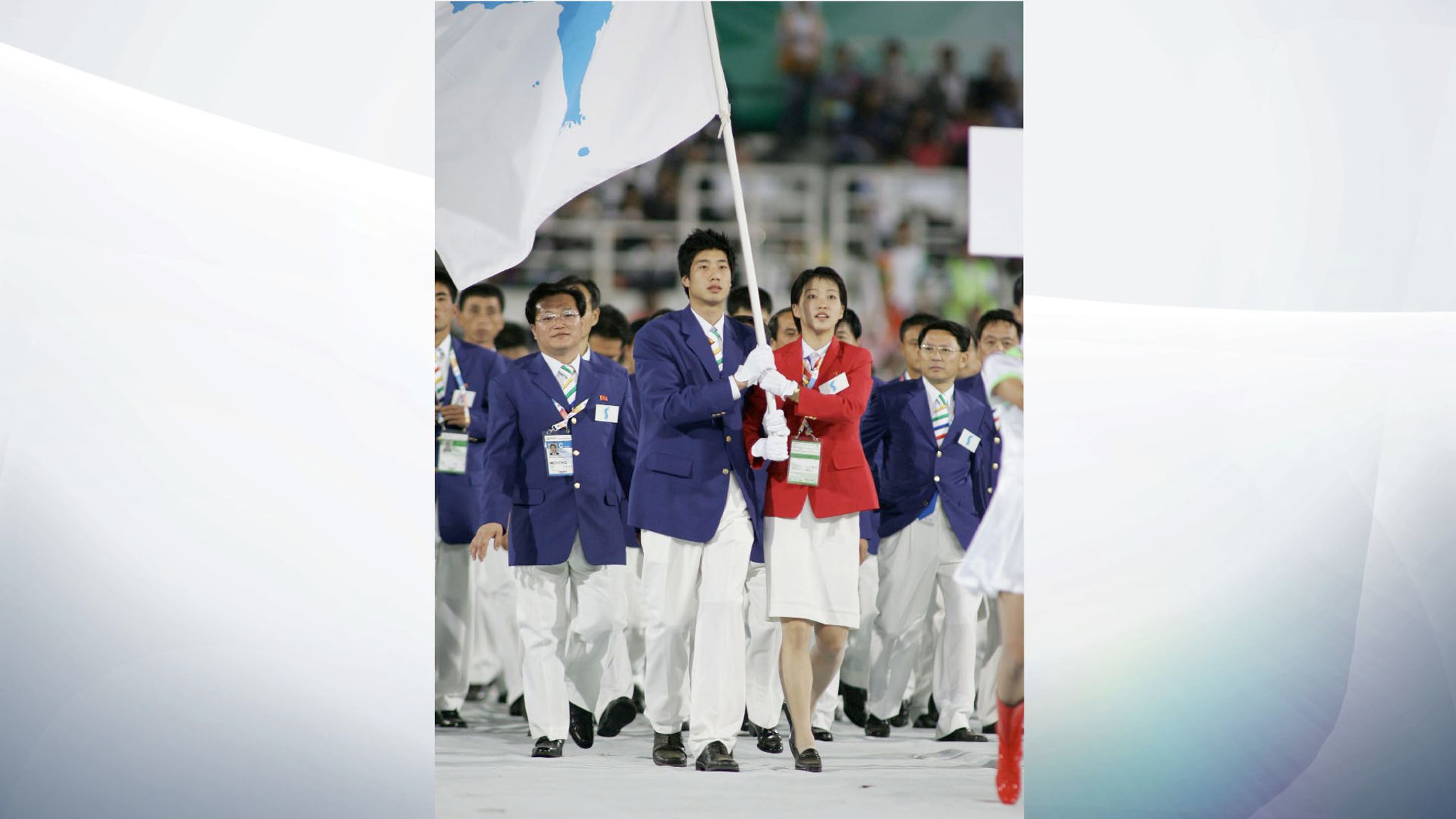 North and South Korea's joint Olympic team to march under one flag ...