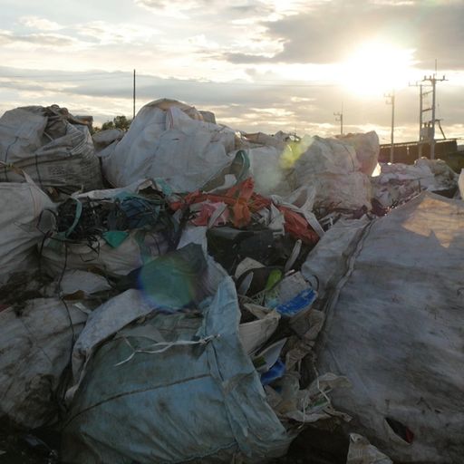 Thousands of tons of UK plastic dumped across world