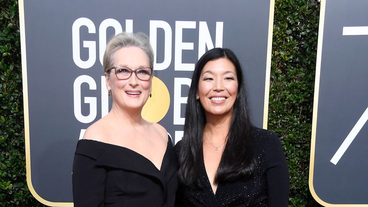 Meryl Streep and Ai-jen Poo, the head of the National Domestic Workers Alliance