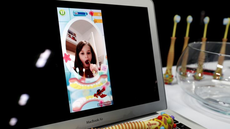 A Magik augmented reality toothbrush for children by Kolibr