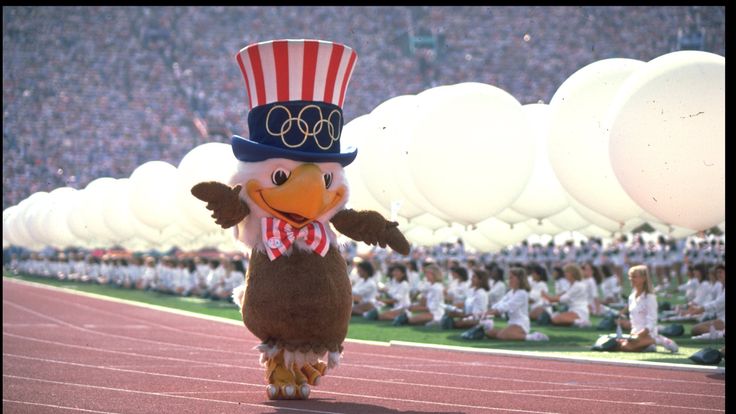 The LA 1984 Mascot: Sam the Eagle