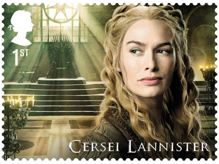 Game of Thrones stamps Cersei