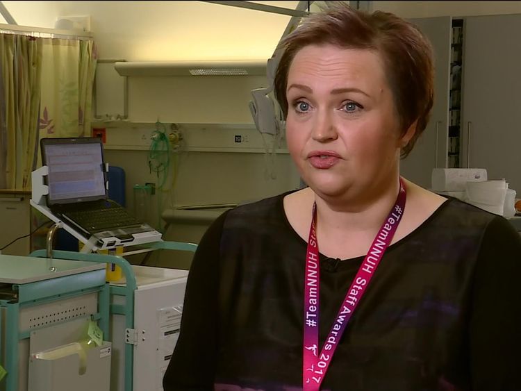nhs volunteers caroline stevens