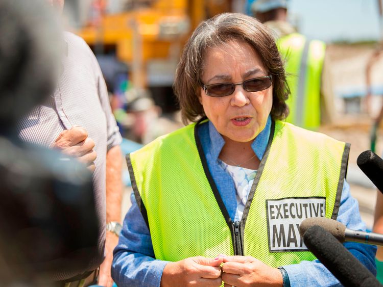Cape Town City Mayor Patricia de Lille