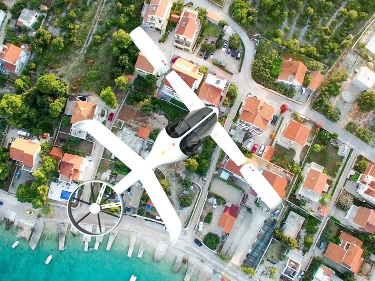 The Y6S - a battery-powered pilotless flying vehicle