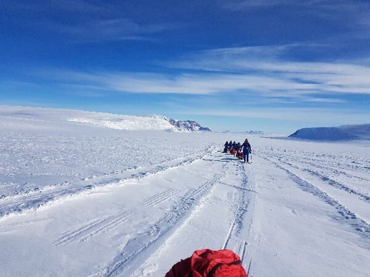 Miles and miles of ice