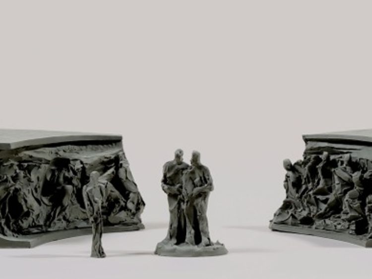 The artist's impression of what the Battle of the Atlantic Memorial will look like
