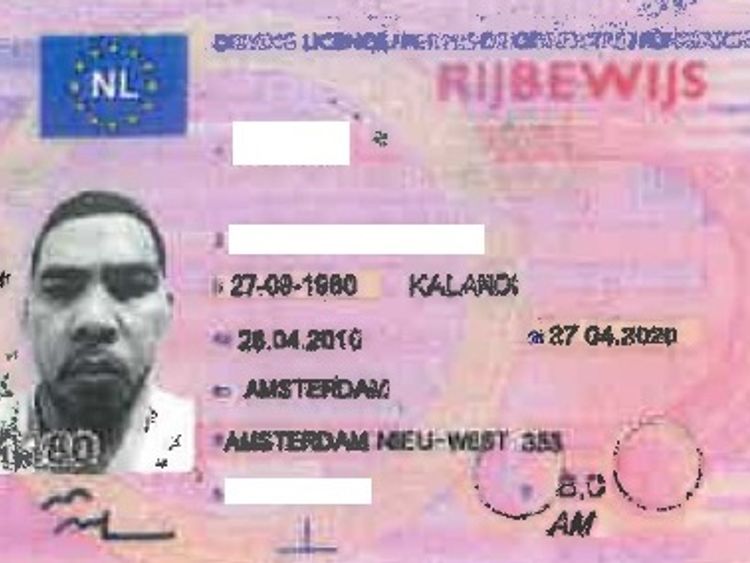 The chemical found in his bedroom Pic: NECTU