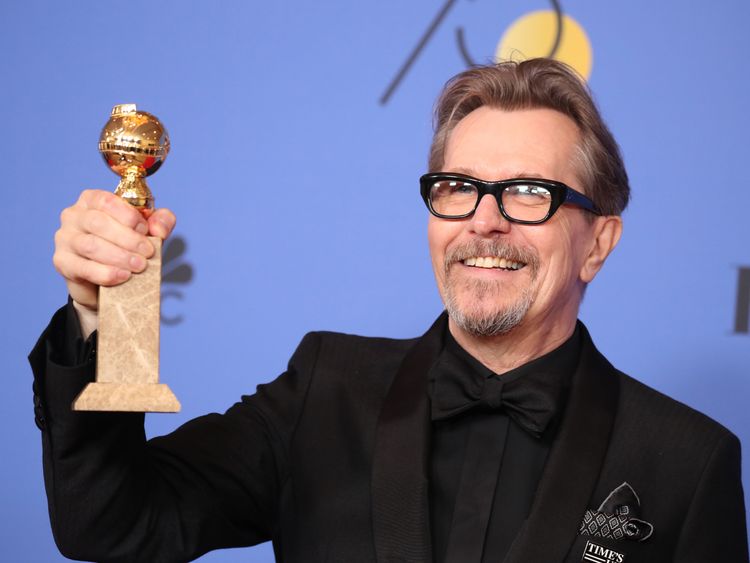 Gary Oldman was among the big winners at the Golden Globes