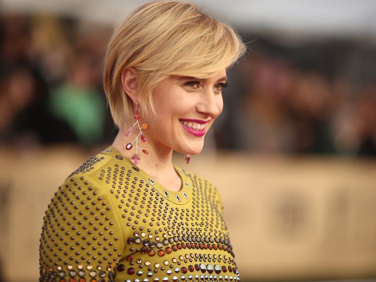 LOS ANGELES, CA - JANUARY 21: Director Greta Gerwig attends the 24th Annual Screen Actors Guild Awards at The Shrine Auditorium on January 21, 2018 in Los Angeles, California. 27522_010 (Photo by Christopher Polk/Getty Images for Turner Image)