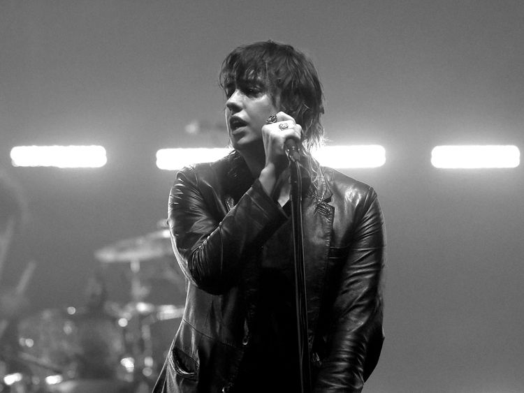 The Strokes perform at the City of Angels benefit concert at the Wiltern on July 25, 2016 in Los Angeles, California. 