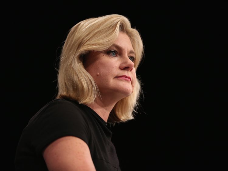 Theresa May was 'disappointed' by Justine Greening's departure