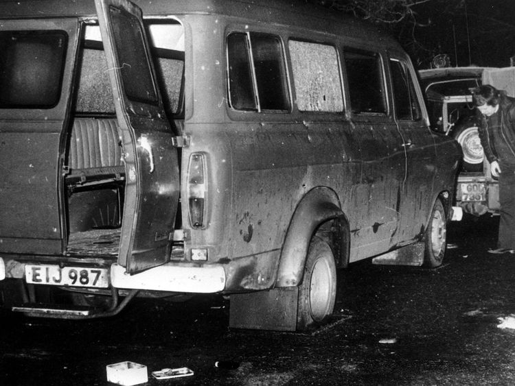 Ten people were shot dead in the massacre
