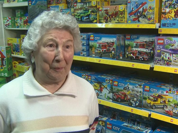 Pam Osborne and her late husband, Jim, were on honeymoon in Brighton when they placed an order for Lego