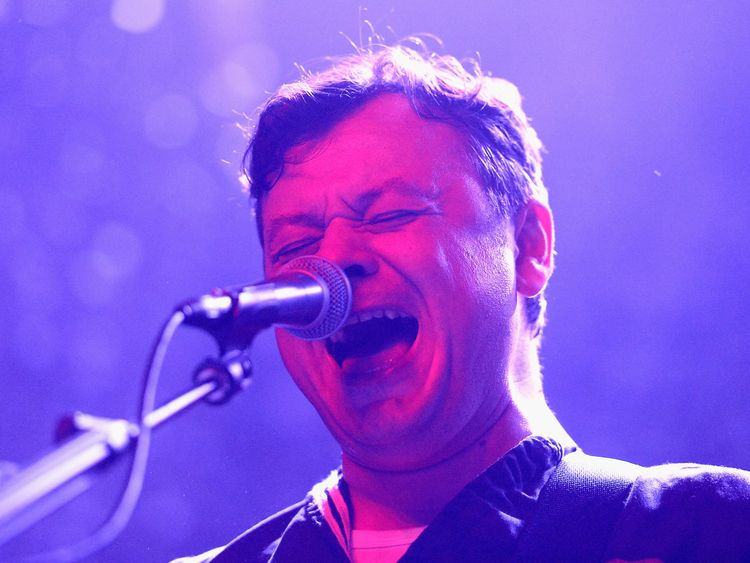 Manic Street Preachers 20th Anniversary Tour For "The Holy Bible." at The Fonda Theatre on May 2, 2015 in Los Angeles, California.