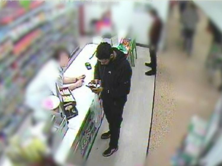 Mohammed at an Asda Pharmacy counter in Derby. Pic: NECTU