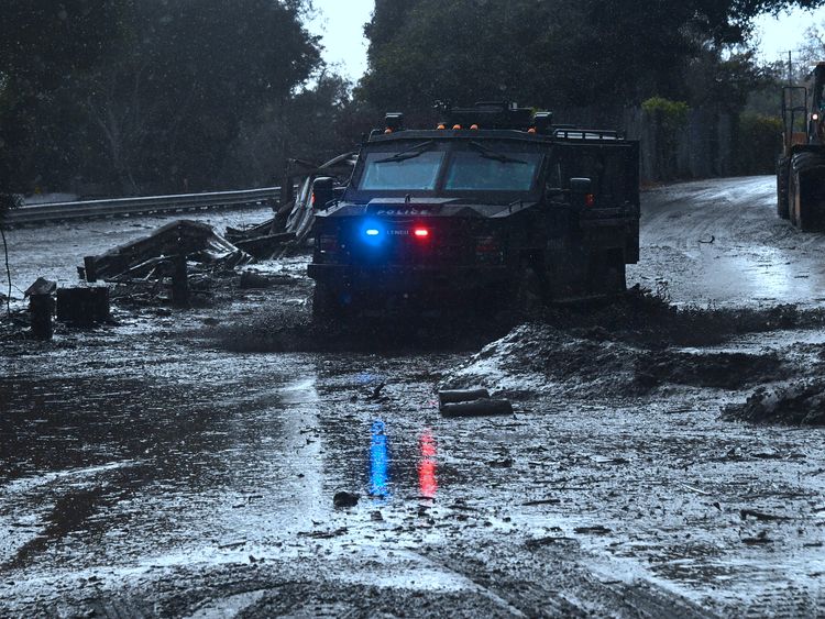 Local officials have likened the scene to a 'World War One battlefield'