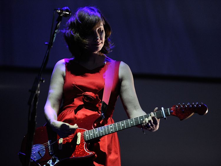 performs on stage during the 2009 All Points West Music & Arts Festival at Liberty State Park on August 1, 2009 in Jersey City, New Jersey.