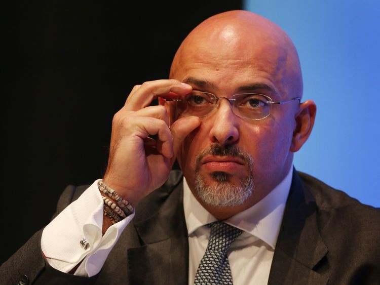 MP for Stratford on Avon Nadhim Zahawi adjusts his glasses during a discussion on 'The United Kingdom in Action' during the second day of the Conservative Party Conference at the ICC, Birmingham.